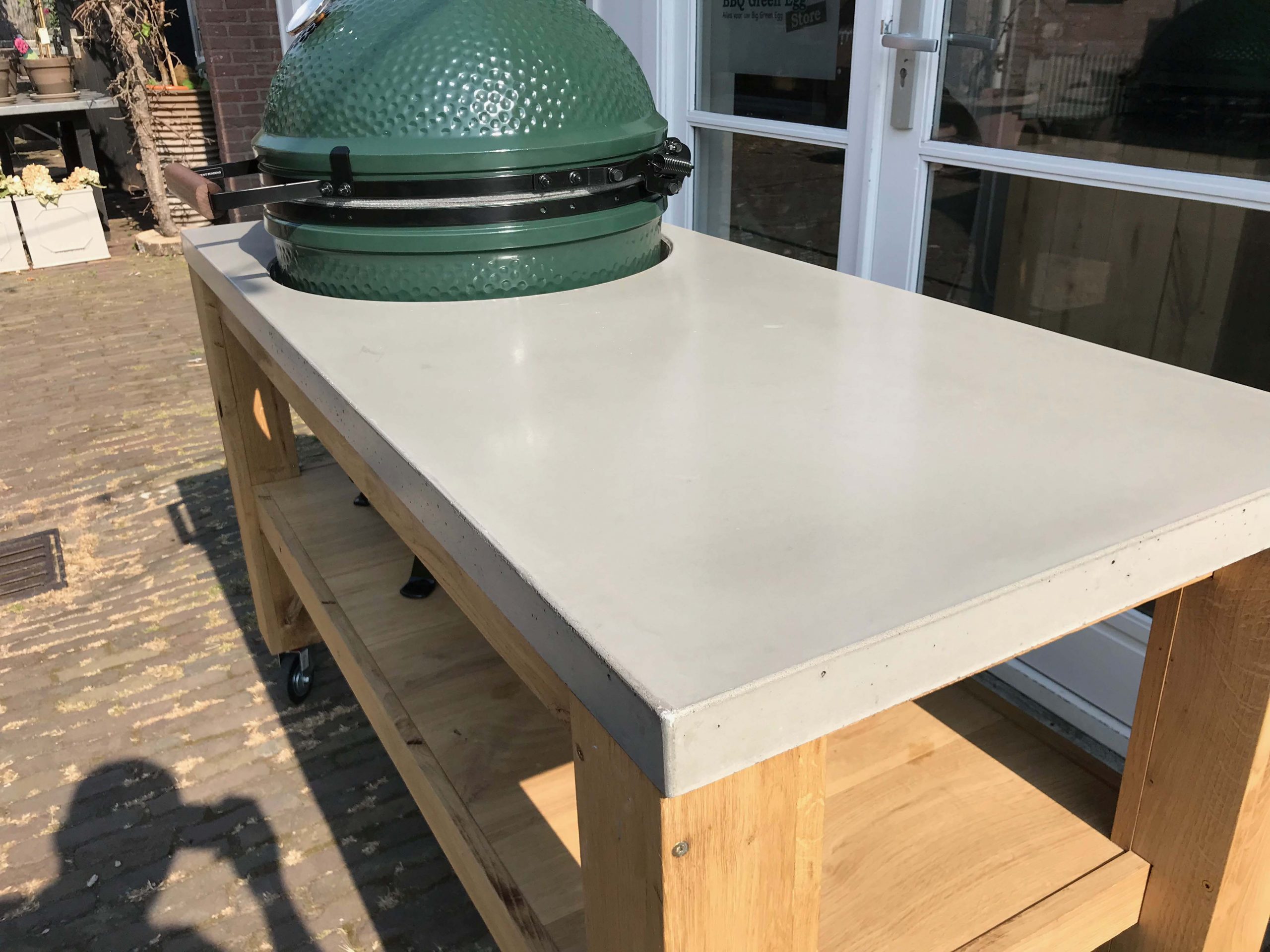 Verwonderend Tafel eikenhout betonnen blad - Cookers & Grills VR-76